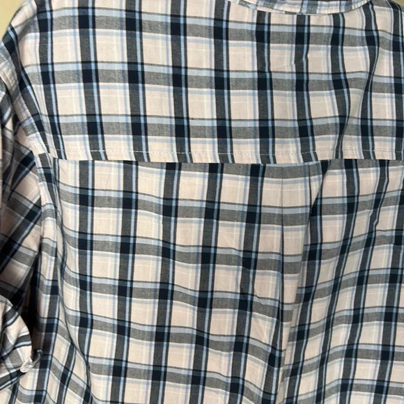 Y2K perfect oversized country pink plaid shirt,NWT, PTP 26”,cowgirl,yellowstone - Picture 5 of 11